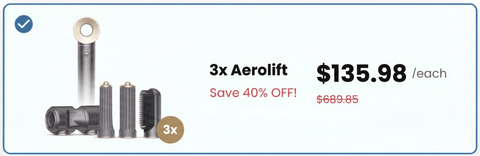Aerolift discount 3